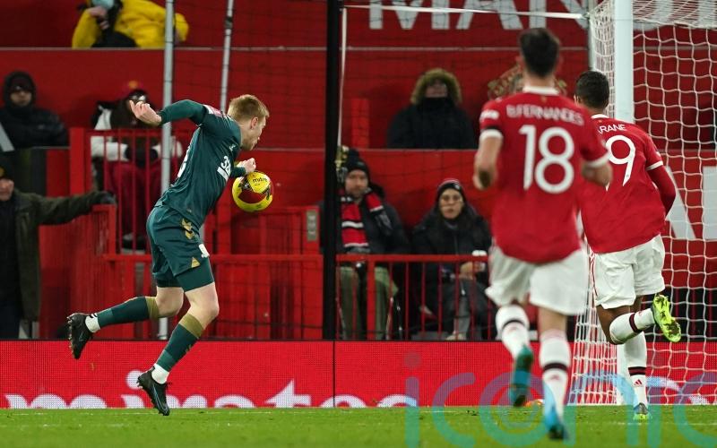 Gary Lineker calls handball law ‘ridiculous’ after Middlesbrough goal at Man Utd