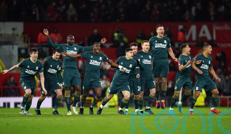 Wasteful Man United dumped out of FA Cup as Middlesbrough triumph in shoot-out
