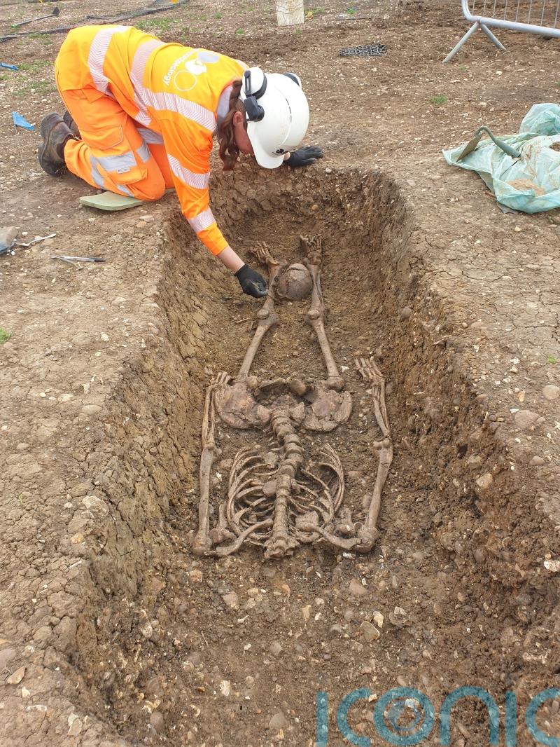 Decapitated skeletons among more than 400 bodies exhumed from Roman cemetery