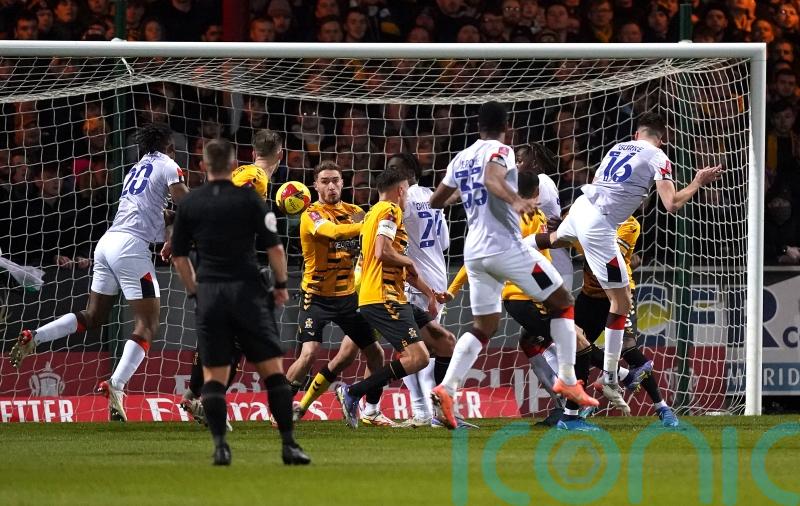 Luton stroll into FA Cup last-16 after win over Cambridge