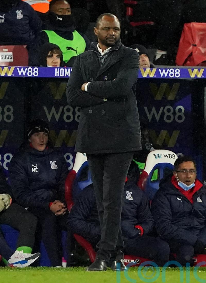 Patrick Vieira pleased with progress but wants Palace to be ‘more ruthless’