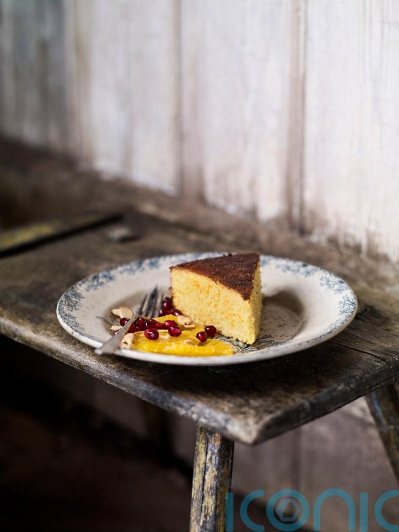 Kate Humble’s clementine cake with an orange and pomegranate salad recipe