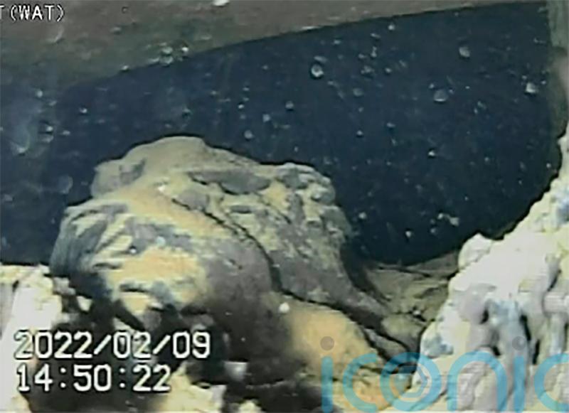 Robot photos appear to show melted fuel at Fukushima reactor
