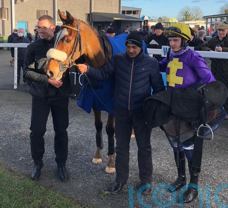 Falcon takes flight to get off the mark over hurdles