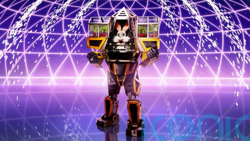 Robobunny becomes first celebrity revealed during Masked Singer final