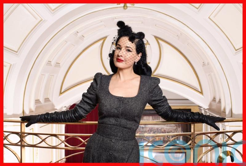 Queen of burlesque Dita Von Teese says she is ‘obsessed’ with British royalty