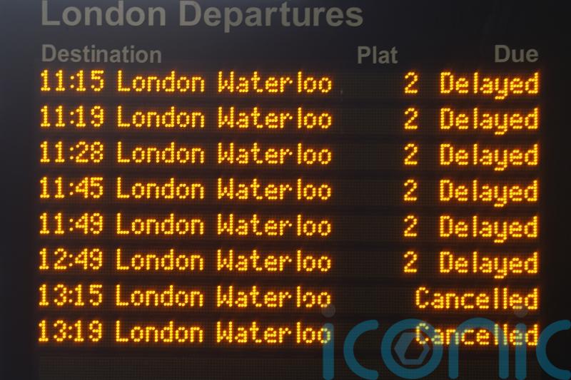Travel chaos as Storm Eunice hits planes, trains and roads