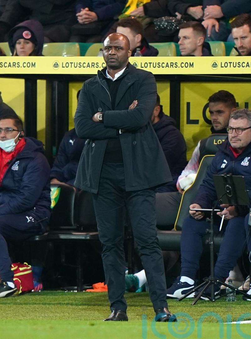 Patrick Vieira ponders formation change in absence of on-loan Conor Gallagher