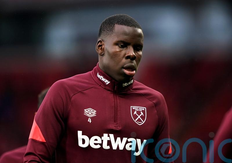 David Moyes urges Kurt Zouma to focus on his football ahead of possible return