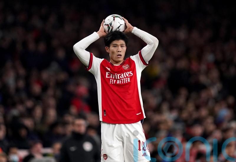 Takehiro Tomiyasu could return for Arsenal against Brentford