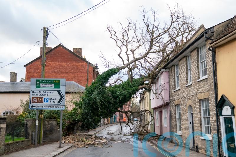 Two dead and others injured as 120mph Storm Eunice batters UK and Ireland