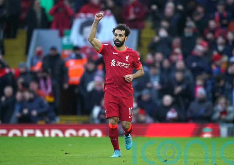 Mohamed Salah hits 150th Liverpool goal in come-from-behind win over Norwich