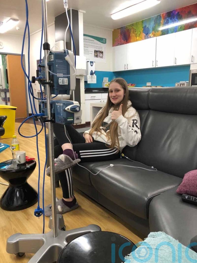 A 15 year old ice skater who thinks lump on her ribcage is caused by falling at the rink discovers she has bone cancer when it grows as big as an orange