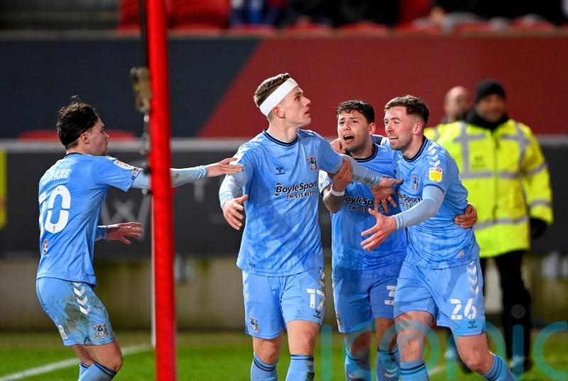Viktor Gyokeres nets late winner as Coventry boost play-off push at Bristol City