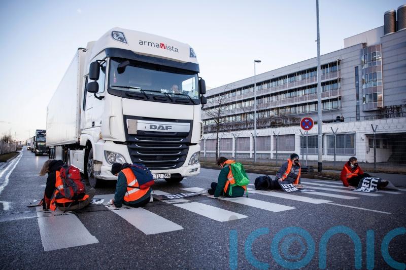 Climate activists attempt to block access to three German airports