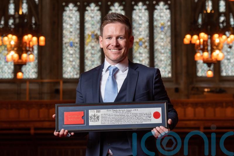 Eoin Morgan ‘immensely proud’ to receive Freedom of the City of London