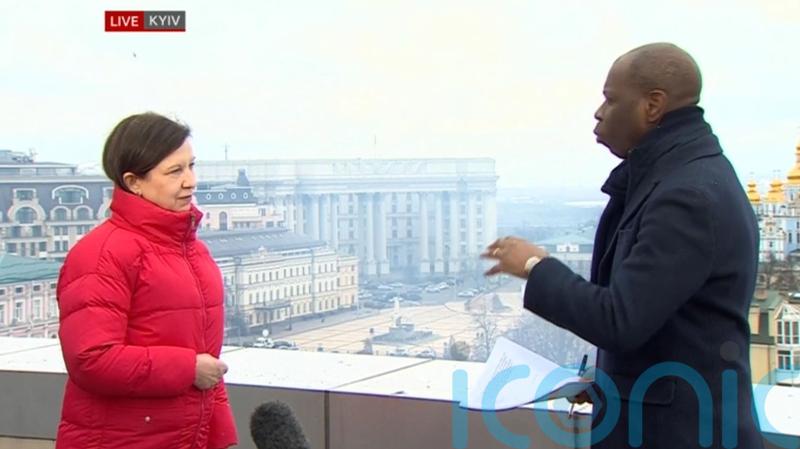 Anything can happen reporting from a live warzone, says Clive Myrie