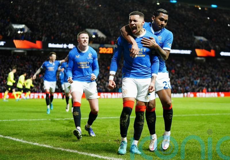 James Tavernier brace helps Rangers into Europa League last 16