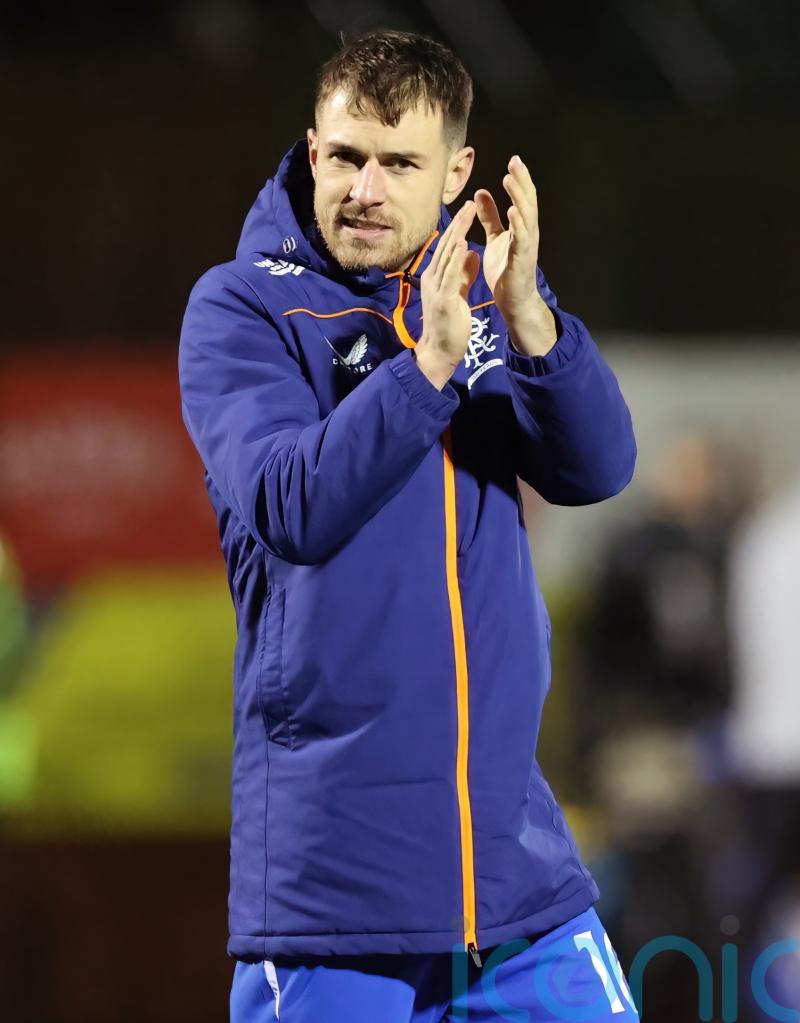 Aaron Ramsey will be assessed ahead of Rangers’ clash with Motherwell