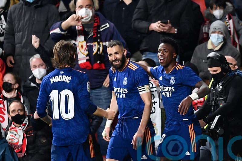 Real Madrid nine points clear after Karim Benzema strike sees off Rayo Vallecano