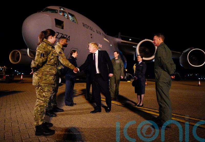 Boris Johnson says West is ‘tightening the economic ligature’ around Russia