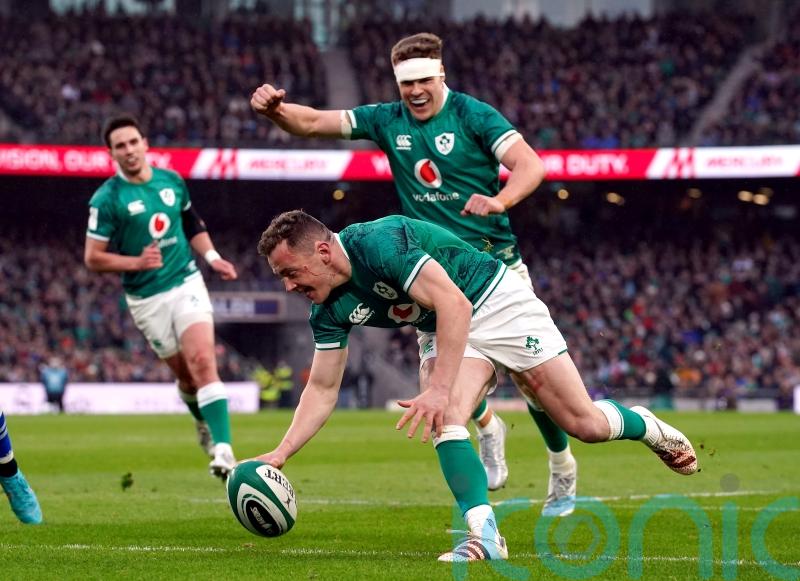 Debutant Michael Lowry celebrates brace as Ireland see off Italy in Six Nations