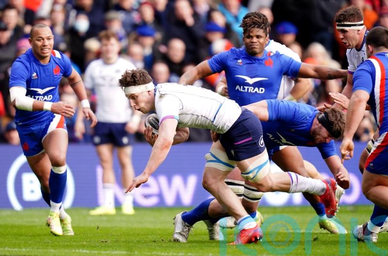 Mixed emotions for Rory Darge as joy of try dampened by heavy defeat to France