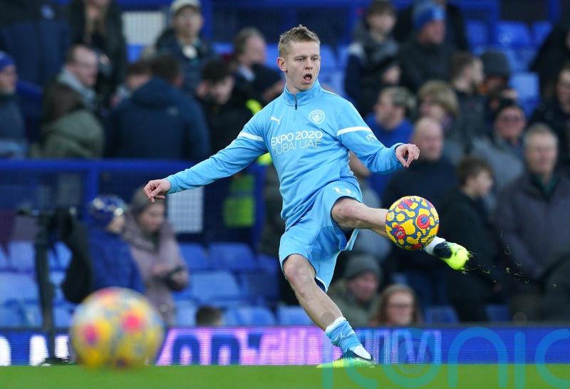 Ukraine’s Oleksandr Zinchenko set to return for Man City against Peterborough