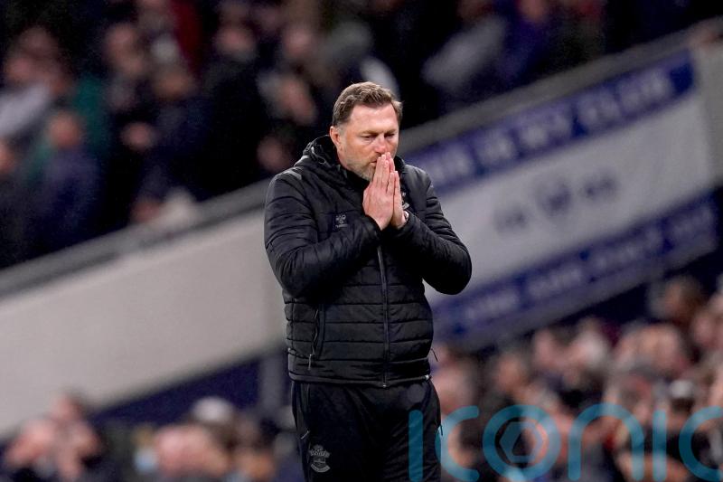 Ralph Hasenhuttl: Hard to focus on football while people die in a needless war