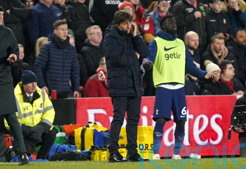 Antonio Conte vows to keep working to improve Tottenham after FA Cup shock