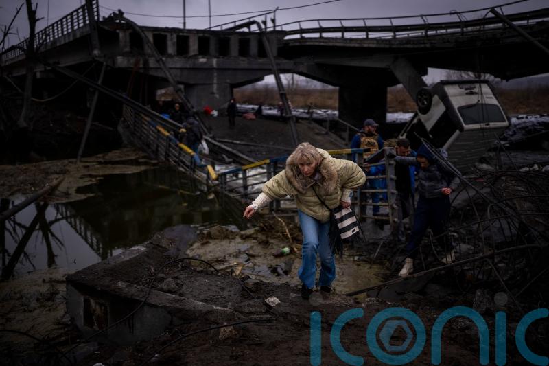 Air raid sirens played in Kyiv every 15 minutes, humanitarian worker says