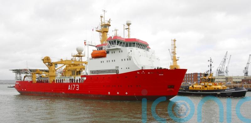 Royal Navy’s icebreaker ship provides support to Ukrainian Antarctic scientists