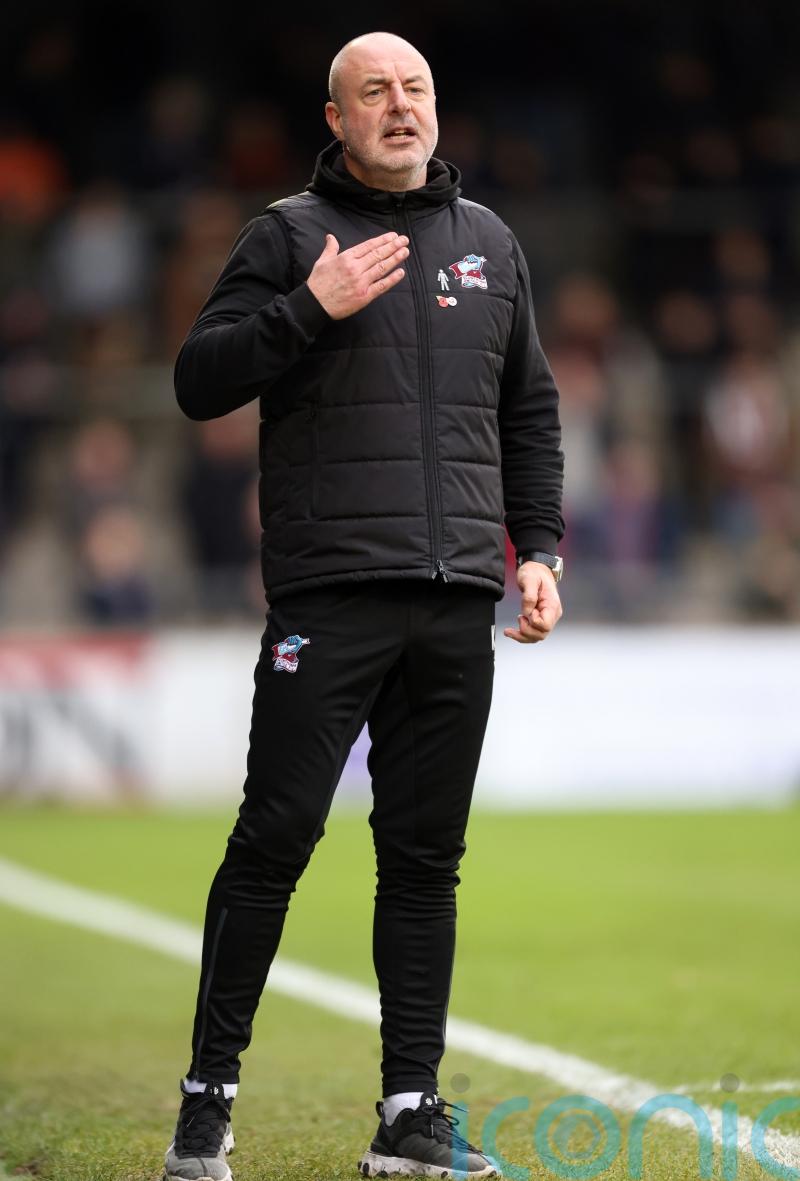 Keith Hill satisfied with reaction as struggling Scunthorpe hold Crawley to draw