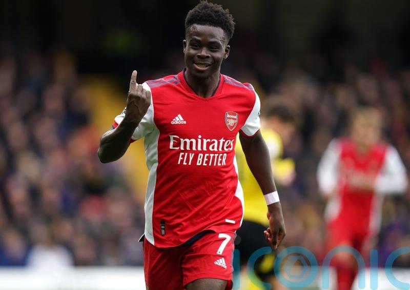 Bukayo Saka stars as Arsenal move into top four with Watford win