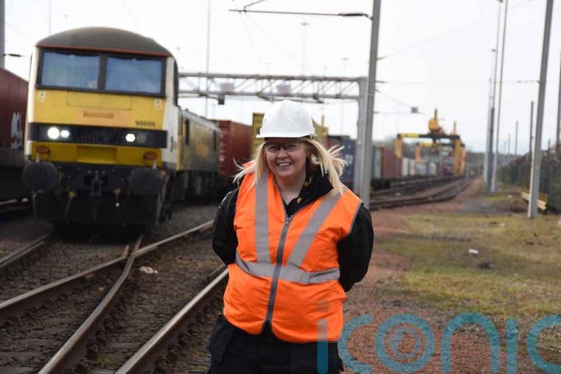 Pioneer who drives 2,000 tonne load as Scotland’s only female freight train driver is a fervent advocate of better mental health on the railways