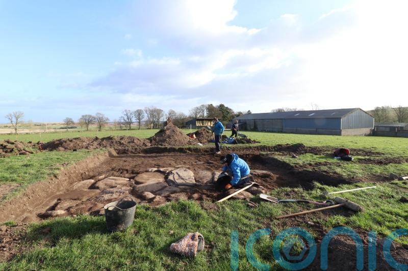 Rare Pictish symbol stone found as archaeologists unearth 1.7 metre-long object