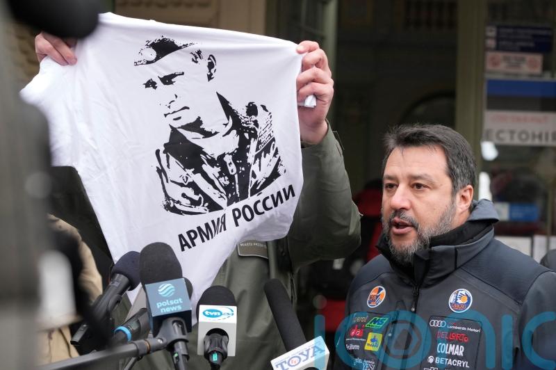 ‘Your friend Putin’: Italian right-winger Salvini confronted during Poland visit