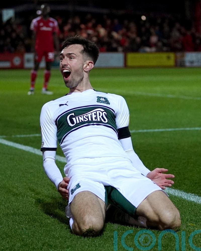 Ryan Hardie helps Plymouth maintain play-off push with win over AFC Wimbledon