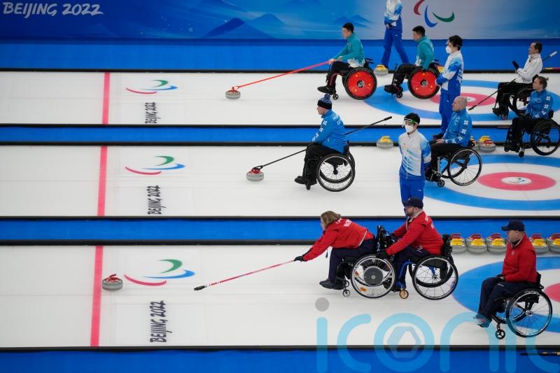 David Melrose taken to hospital after fall as curlers crash out at Paralympics