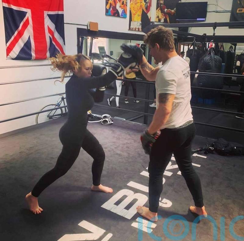 Former nurse’s prescription for happiness is training as a stuntwoman so she can live in Hollywood with her five children who also do stunts