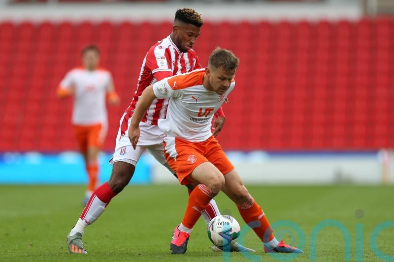 Jordan Thorniley could miss Blackpool’s clash with Swansea