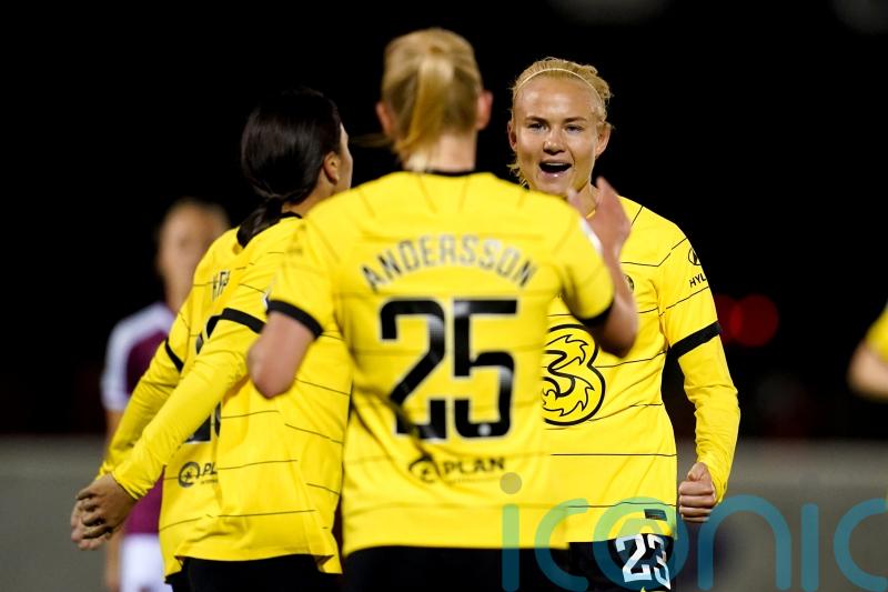 Pernille Harder brace boosts Chelsea to revitalising victory at West Ham