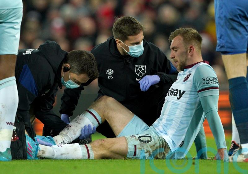 Jarrod Bowen sidelined as West Ham play host to Aston Villa