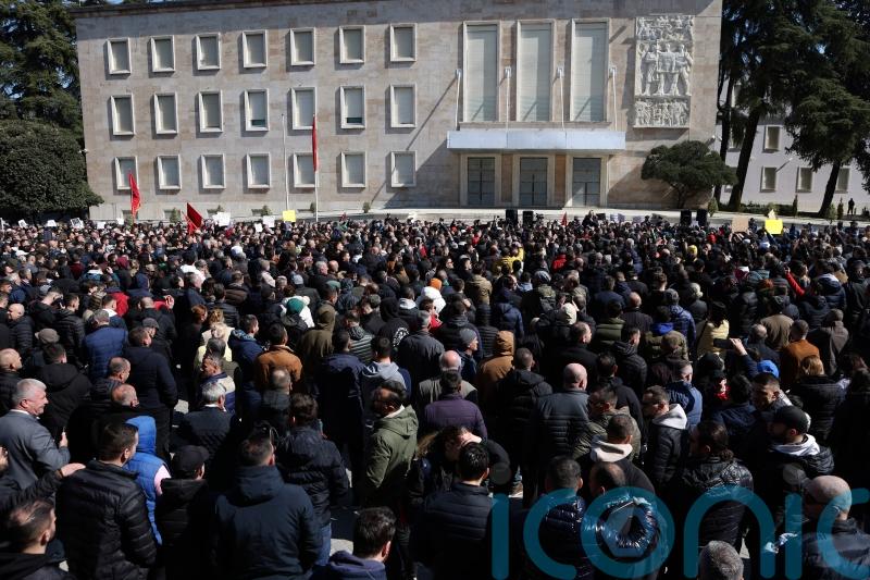 Thousands of Albanians join protest against price hikes