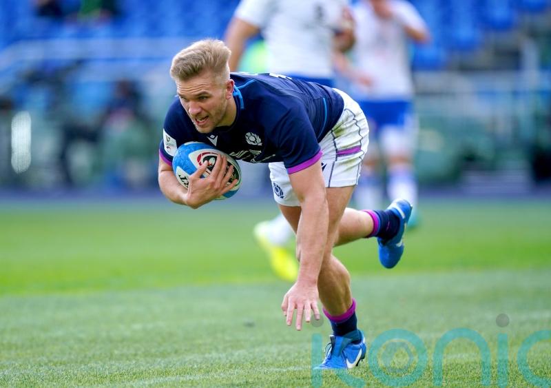 Chris Harris scores two tries as Scotland record convincing victory in Italy
