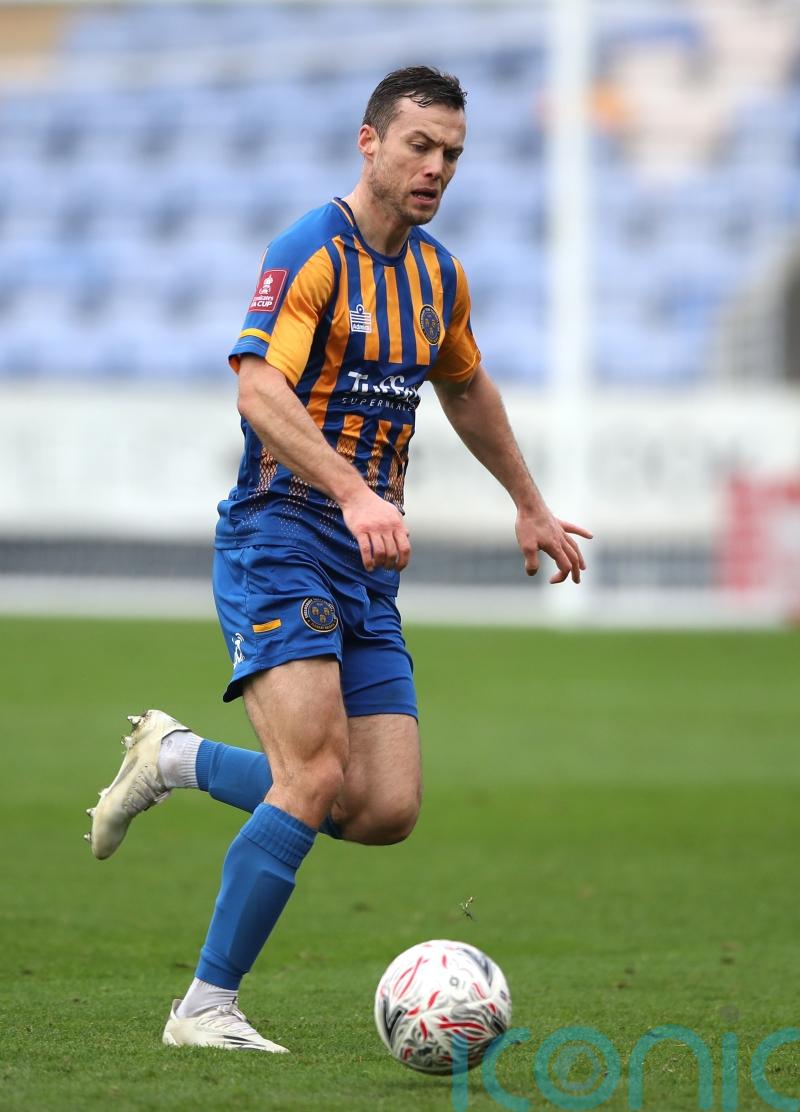 Shaun Whalley will hope for more minutes when Morecambe visit Shrewsbury