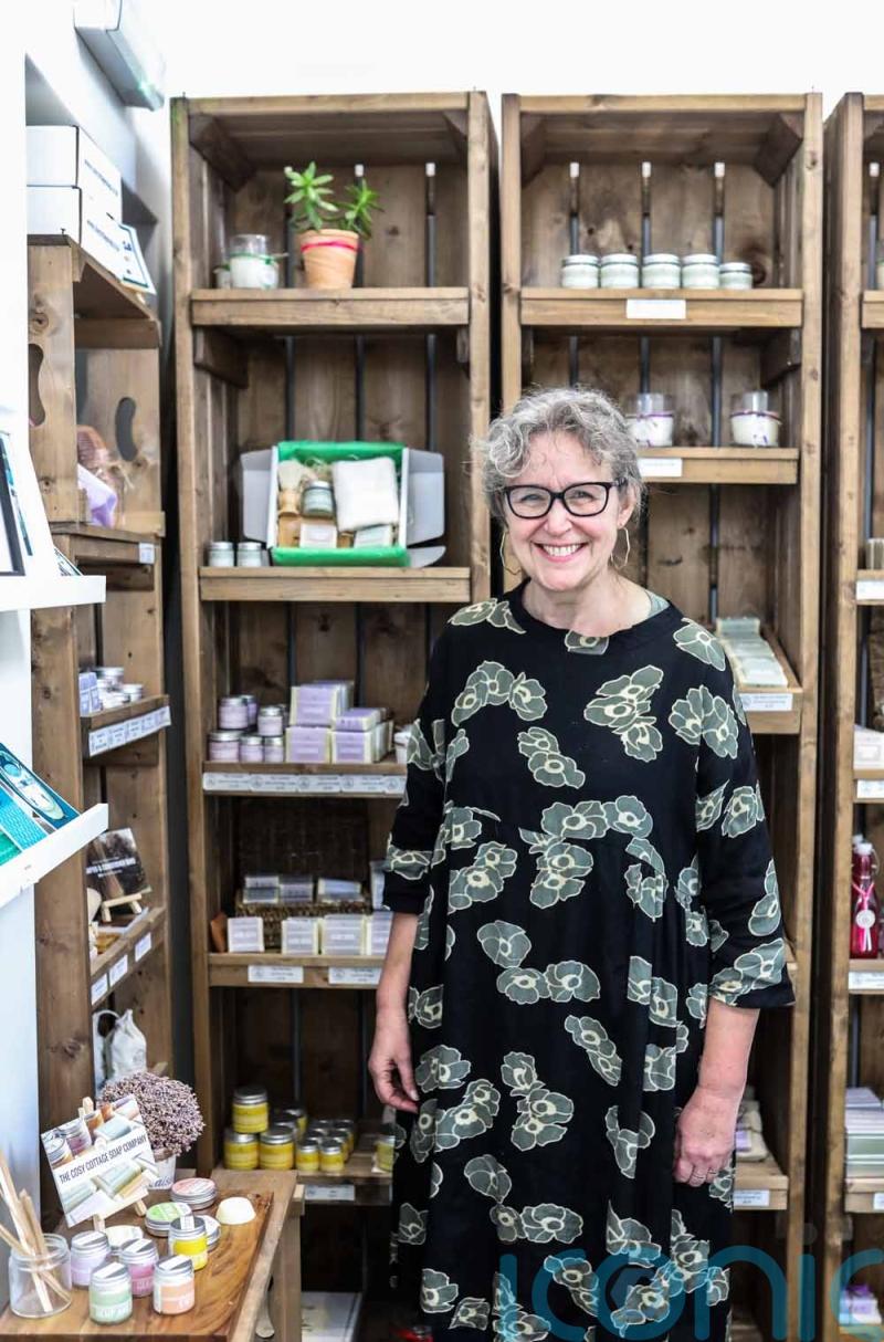 Banking exec swaps Middle East career to start family firm making pure soap after cancer diagnosis piques interest in chemical free cosmetics