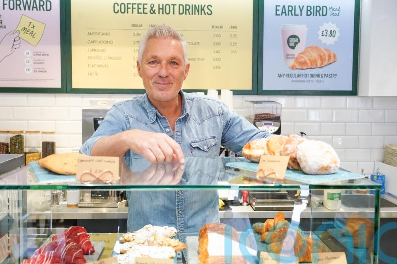 Martin Kemp and Chris Evans help launch coffee shop fighting homelessness