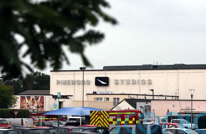 Dozen fire trucks attend blaze at Pinewood Studios
