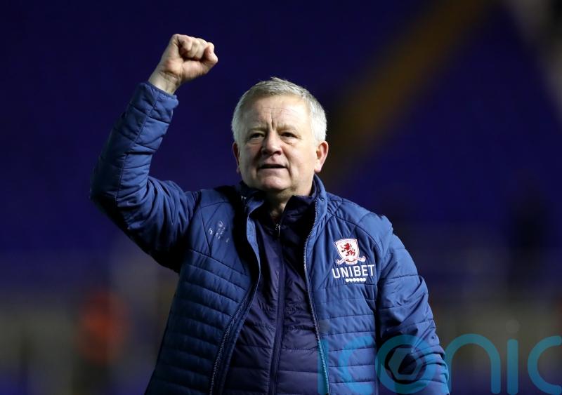 Chris Wilder able to celebrate rare away win as Middlesbrough sink Birmingham
